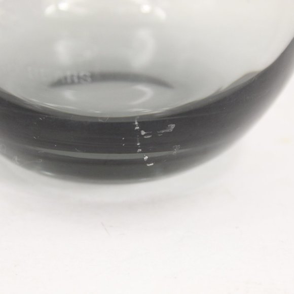 Mid Century Chicago Bears Smoky Roly Poly Glasses Set of 6 - Picture 4 of 7